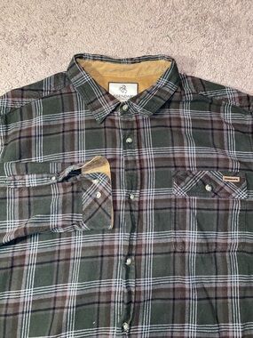 Legendary Whitetails Heavy Duty Flannel Mens Size 2XT 2XL XXL Tall Work Shirt